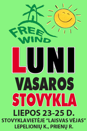 LUNI vasaros stovykla